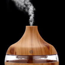 Load image into Gallery viewer, Wood Grain Essential Oil Aromatherapy Diffuser - Airpurifier & Humidifier