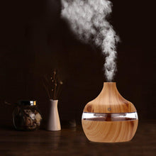 Load image into Gallery viewer, Wood Grain Essential Oil Aromatherapy Diffuser - Airpurifier &amp; Humidifier

