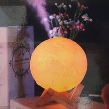 Load image into Gallery viewer, 3D Moon Lamp Airpurifier Touch with Stands - Airpurifier &amp; Humidifier
