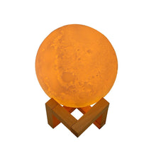 Load image into Gallery viewer, 3D Moon Lamp Airpurifier Touch with Stands - Airpurifier &amp; Humidifier
