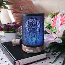 Load image into Gallery viewer, Essential Oil Diffuser Metal Ultrasonic Aroma Diffusor - Airpurifier &amp; Humidifier
